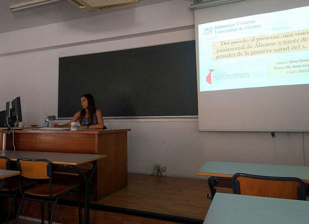 Defensa del TFM de Elena Sánchez Alonso