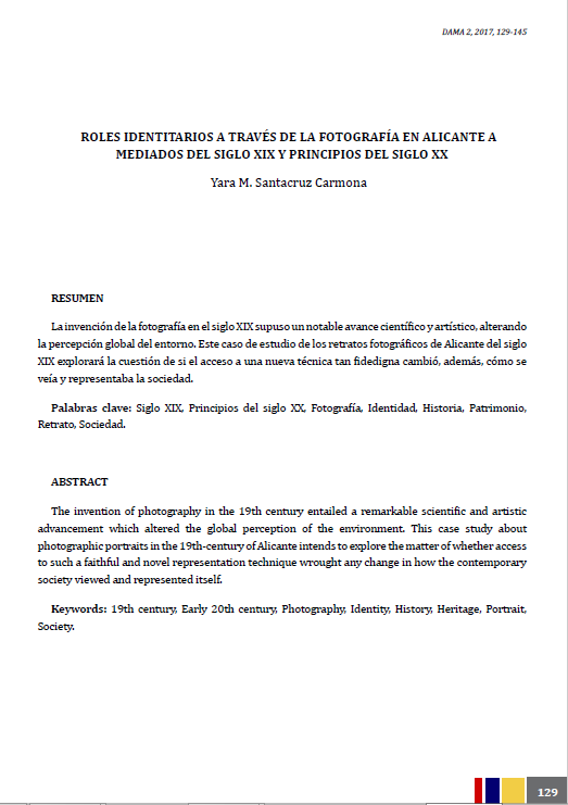 Artículo de Yara Santacruz en la revista DAMA 2