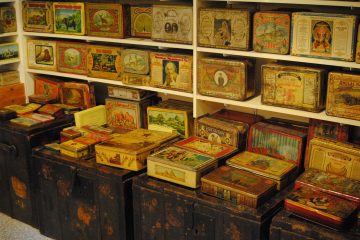 Envases litográficos del Azafrán en España - MUCOIN